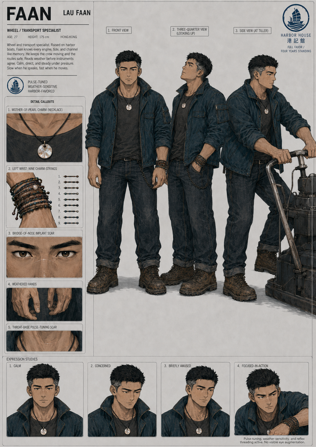 Lau Faan — Reference Sheet